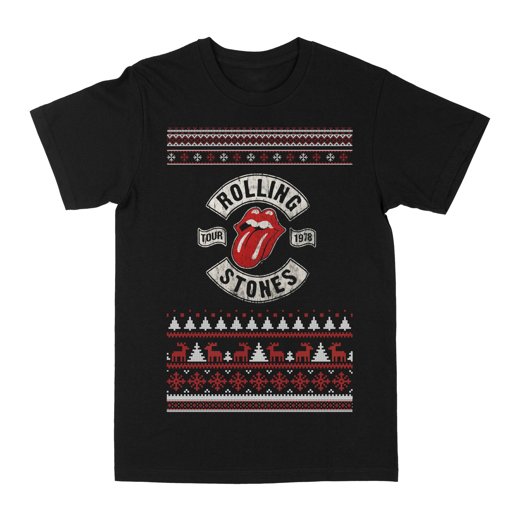 Rolling Stones Xmas Tour Logo T-shirt
